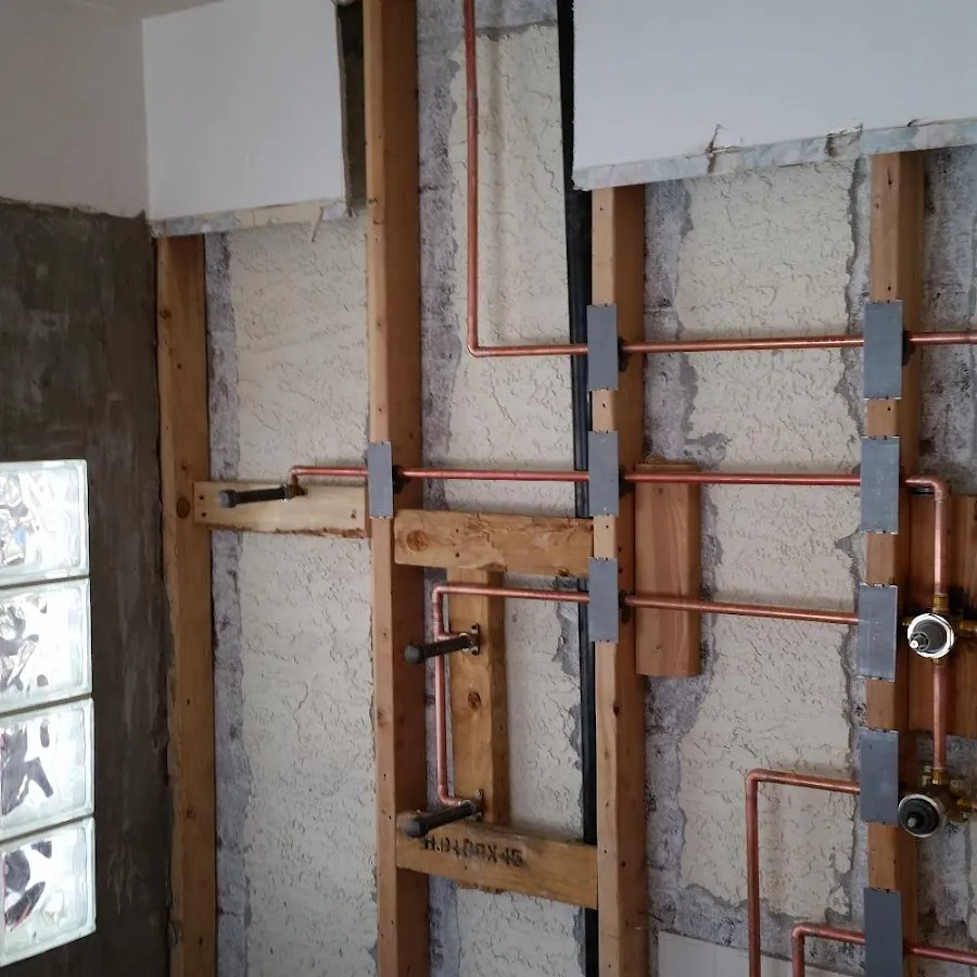 Copper pipe installation for Burst Pipe Repair in Lemont